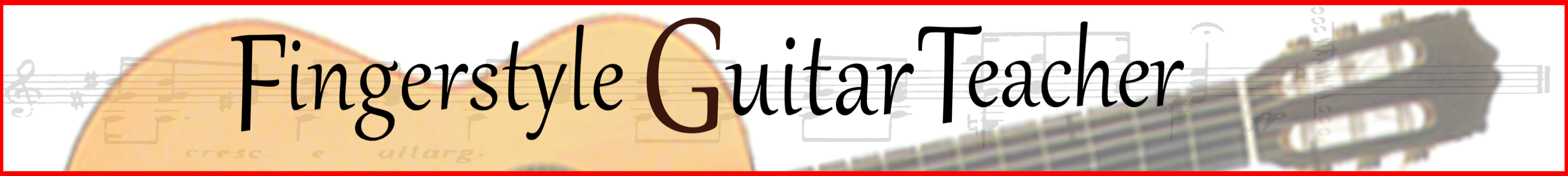 Fingerstyle Guitar Teacher